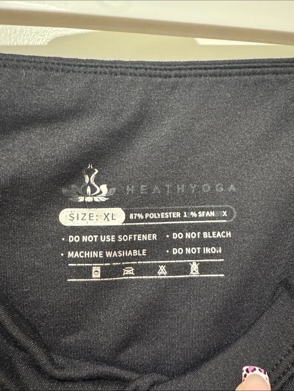 Women's Black High-Waist Performance Leggings